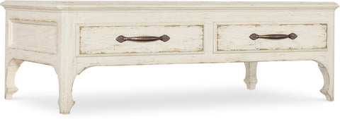 Hooker Furniture Living Room Americana Rectangle Cocktail Table