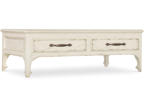 Hooker Furniture Living Room Americana Rectangle Cocktail Table