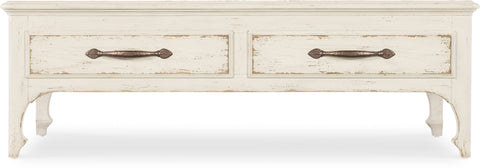 Hooker Furniture Living Room Americana Rectangle Cocktail Table