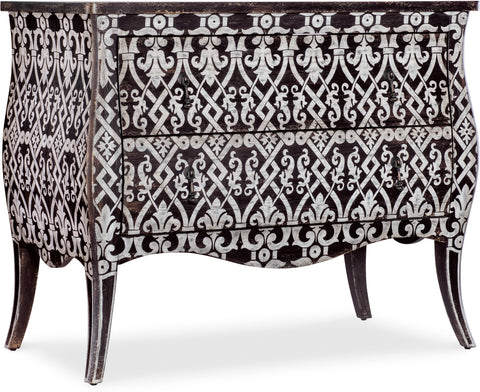 Hooker Furniture Living Room Americana Two-Drawer Bombay Accent Chest