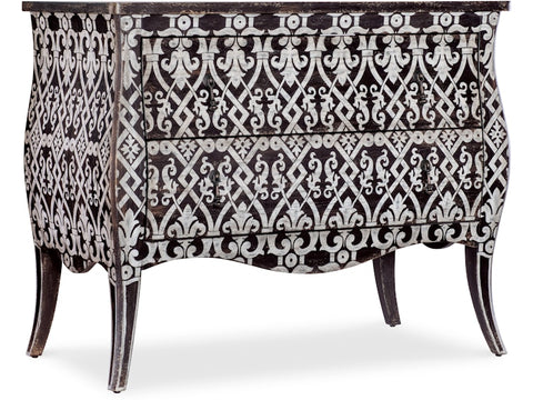 Hooker Furniture Living Room Americana Two-Drawer Bombay Accent Chest