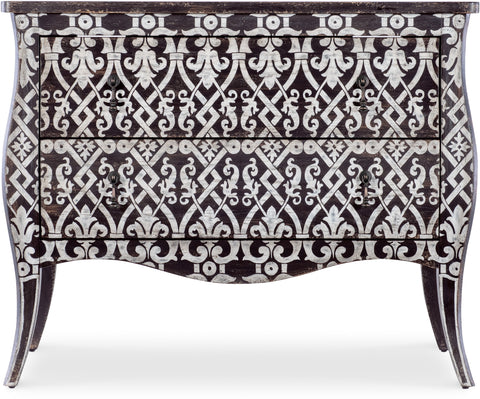 Hooker Furniture Living Room Americana Two-Drawer Bombay Accent Chest