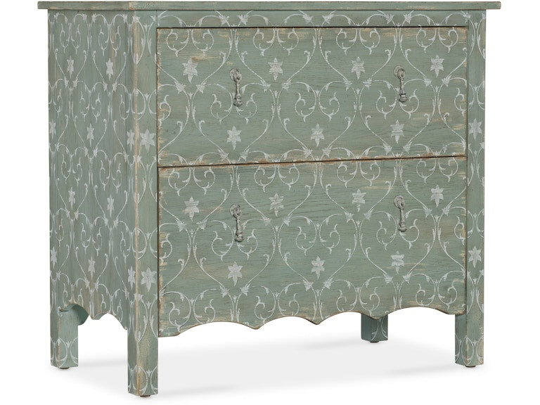 Hooker Furniture Living Room Americana Two-Drawer Accent Chest