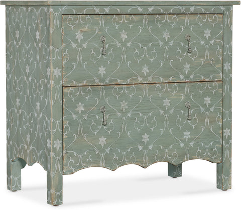 Hooker Furniture Living Room Americana Two-Drawer Accent Chest