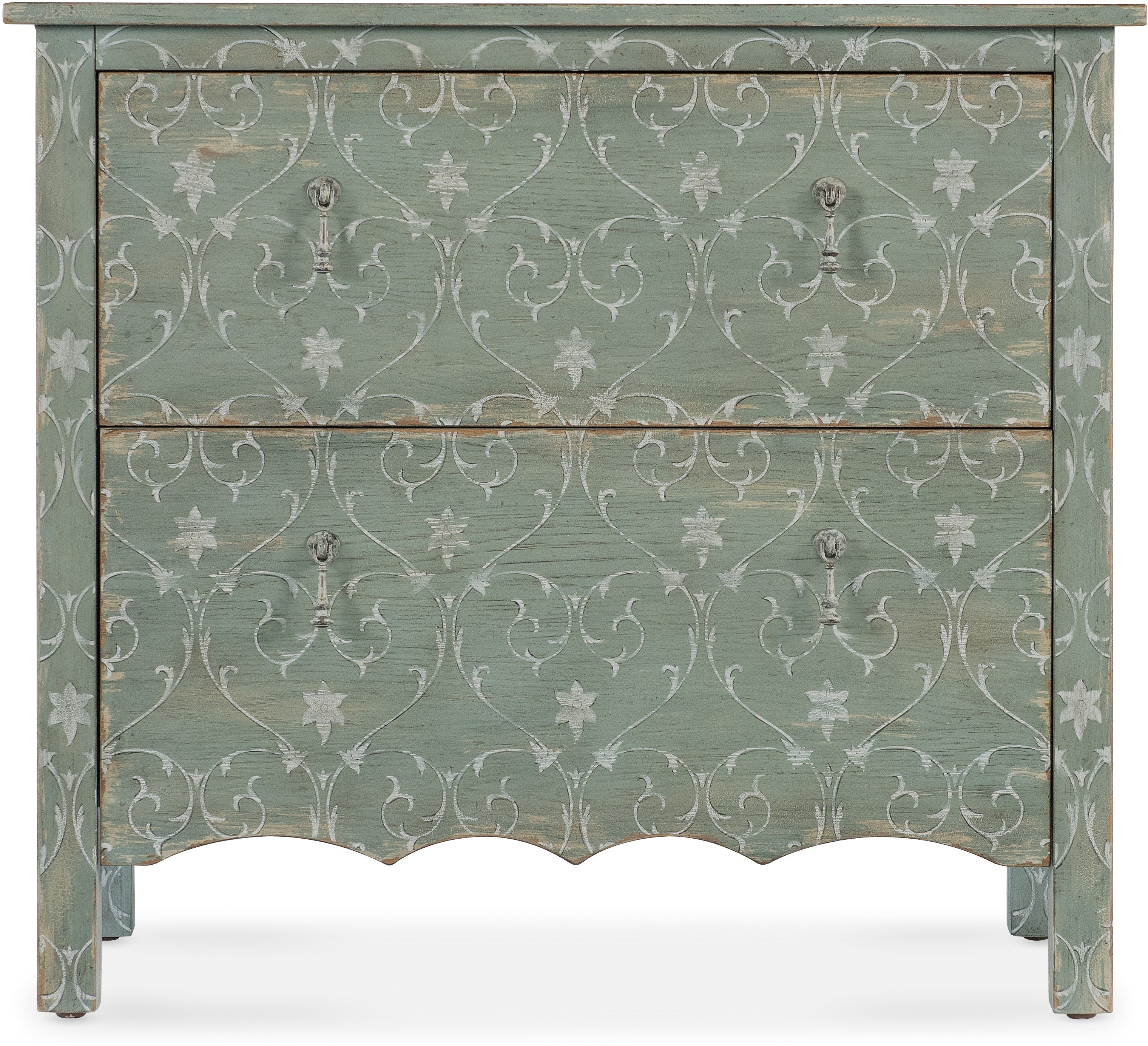 Hooker Furniture Living Room Americana Two-Drawer Accent Chest