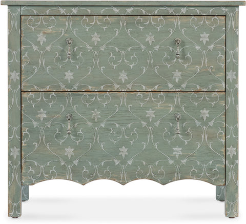 Hooker Furniture Living Room Americana Two-Drawer Accent Chest