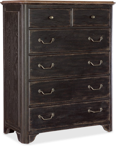 Hooker Furniture Bedroom Americana Six-Drawer Chest