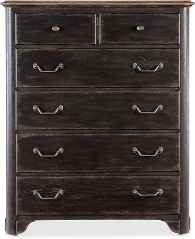 Hooker Furniture Bedroom Americana Six-Drawer Chest