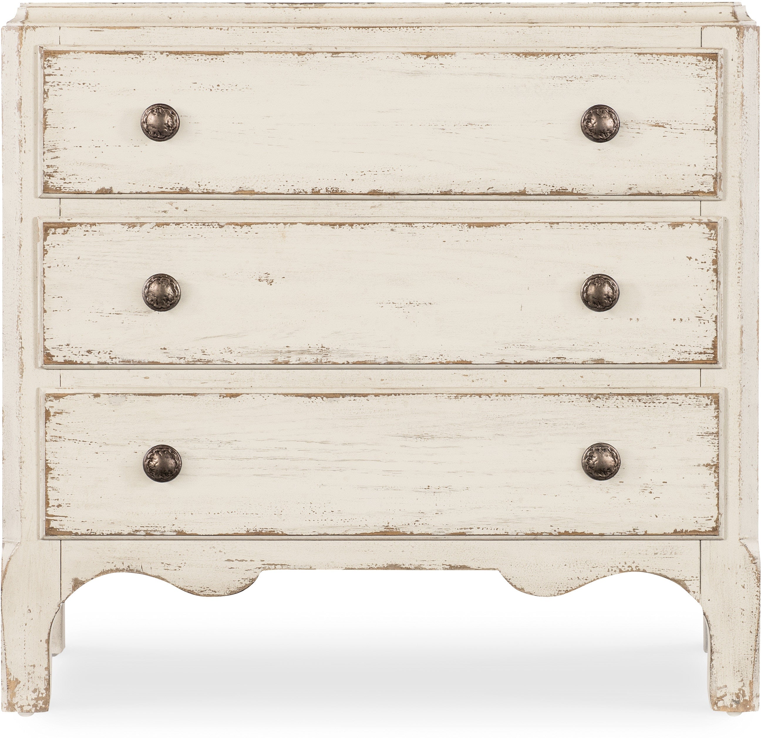 Hooker Furniture Bedroom Americana Three-Drawer Nightstand