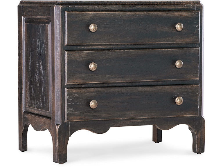 Hooker Furniture Bedroom Americana Three-Drawer Nightstand