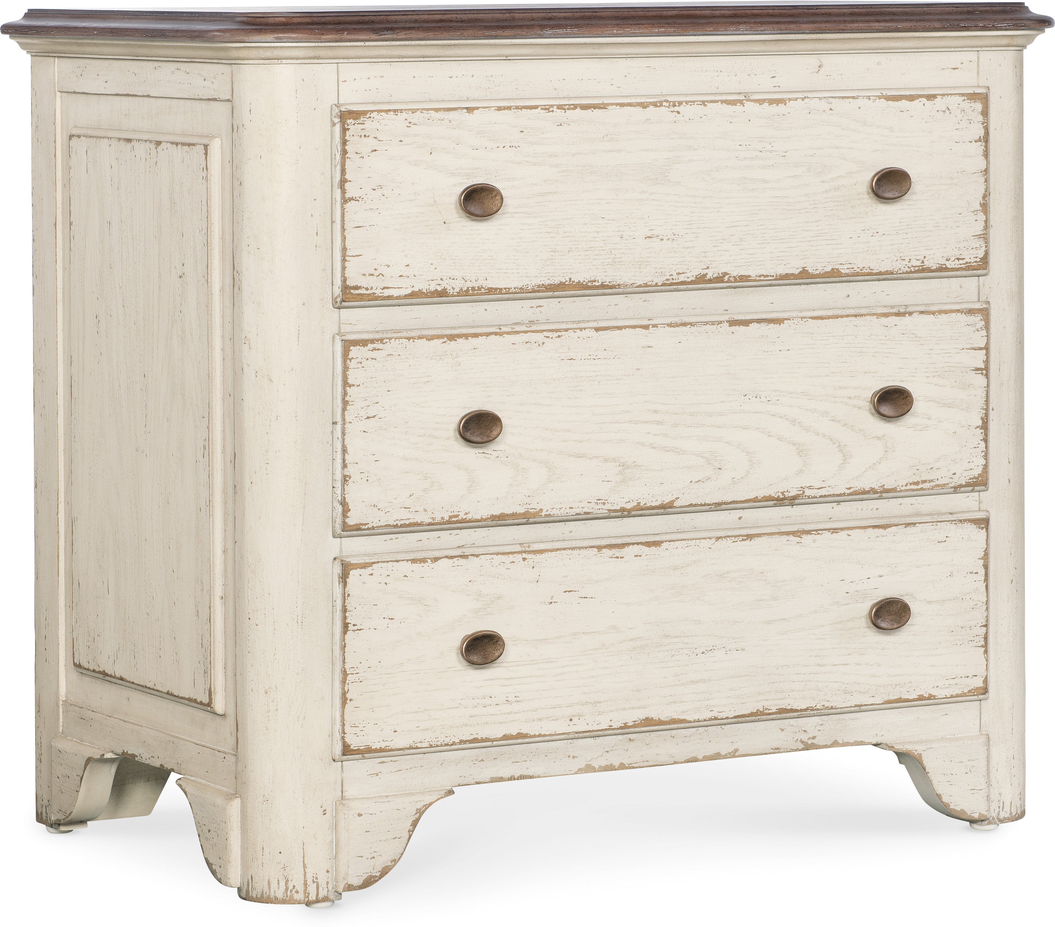 Hooker Furniture Bedroom Americana Three-Drawer Nightstand