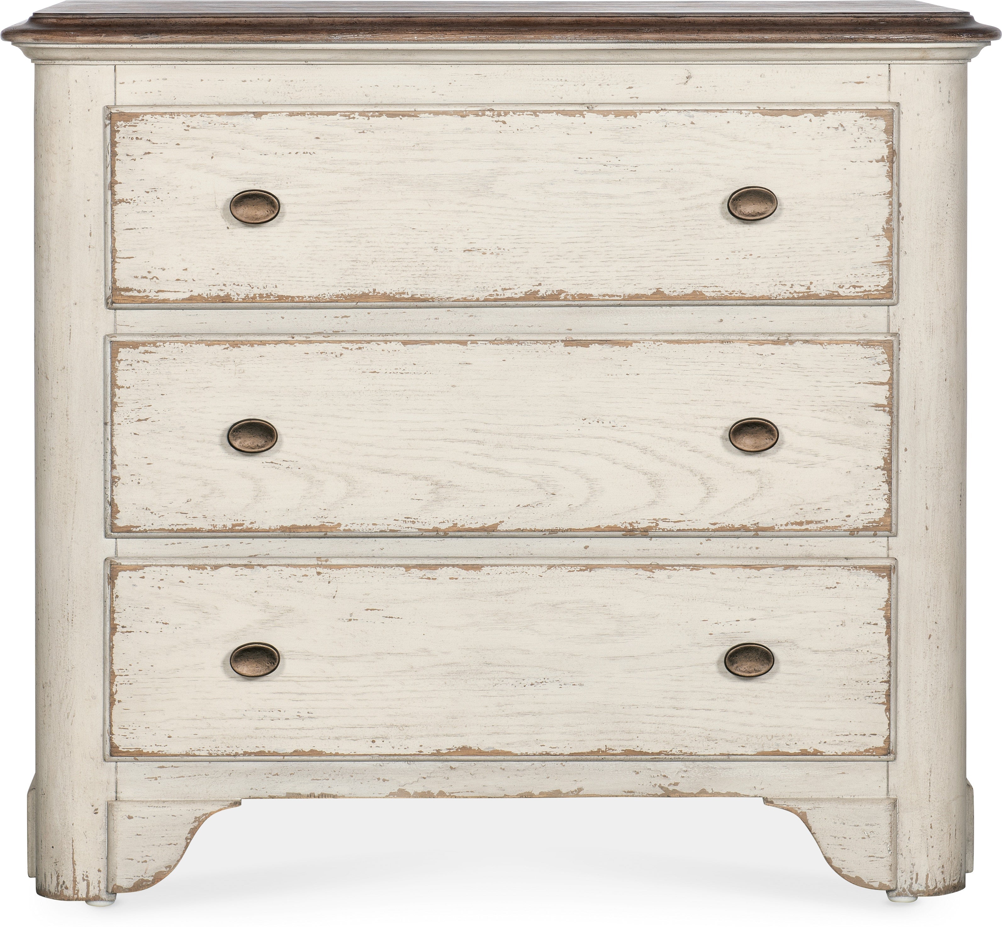 Hooker Furniture Bedroom Americana Three-Drawer Nightstand