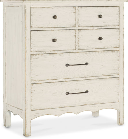 Hooker Furniture Bedroom Americana Six-Drawer Chest
