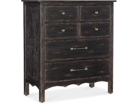 Hooker Furniture Bedroom Americana Six-Drawer Chest