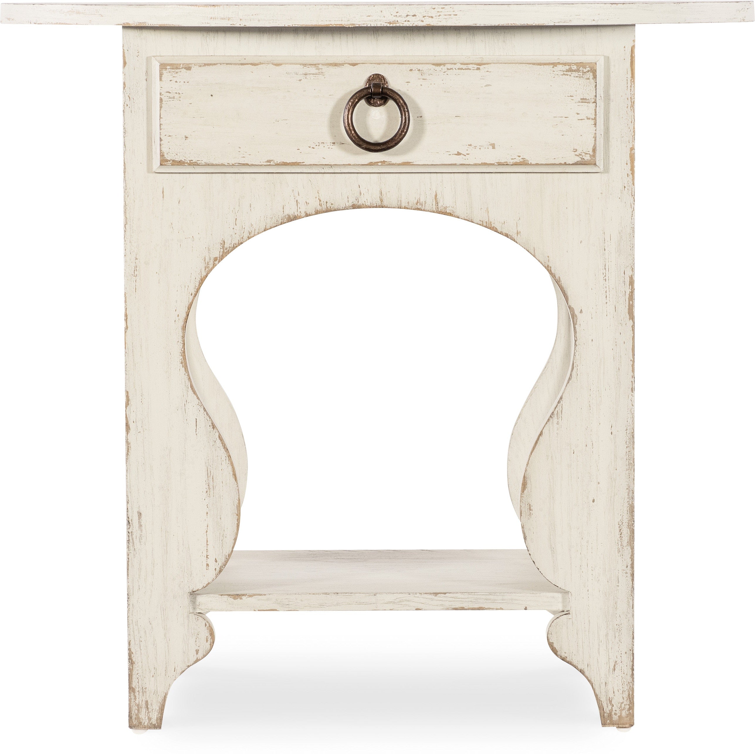 Hooker Furniture Bedroom Americana One-Drawer Oval Nightstand