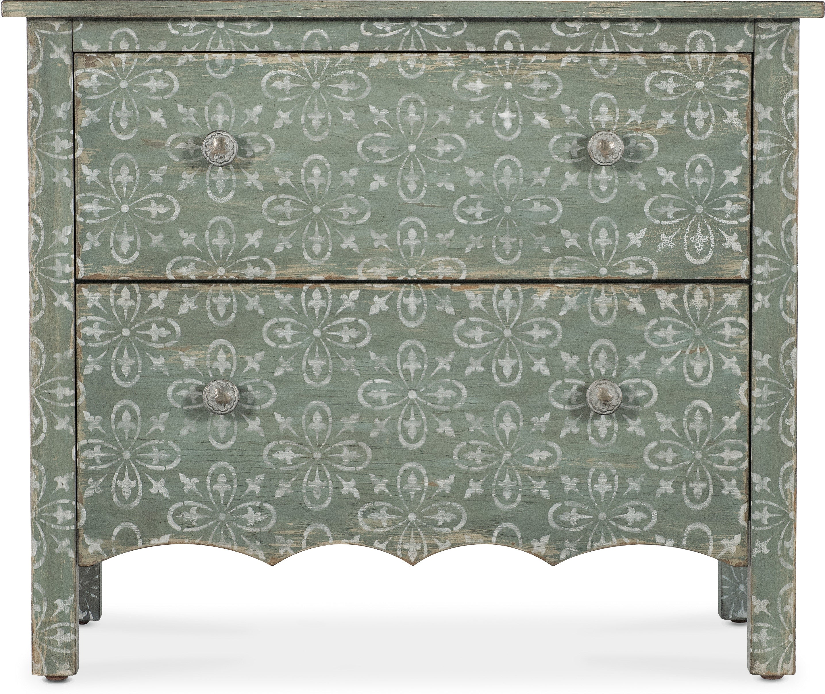 Hooker Furniture Bedroom Americana Two-Drawer Nightstand