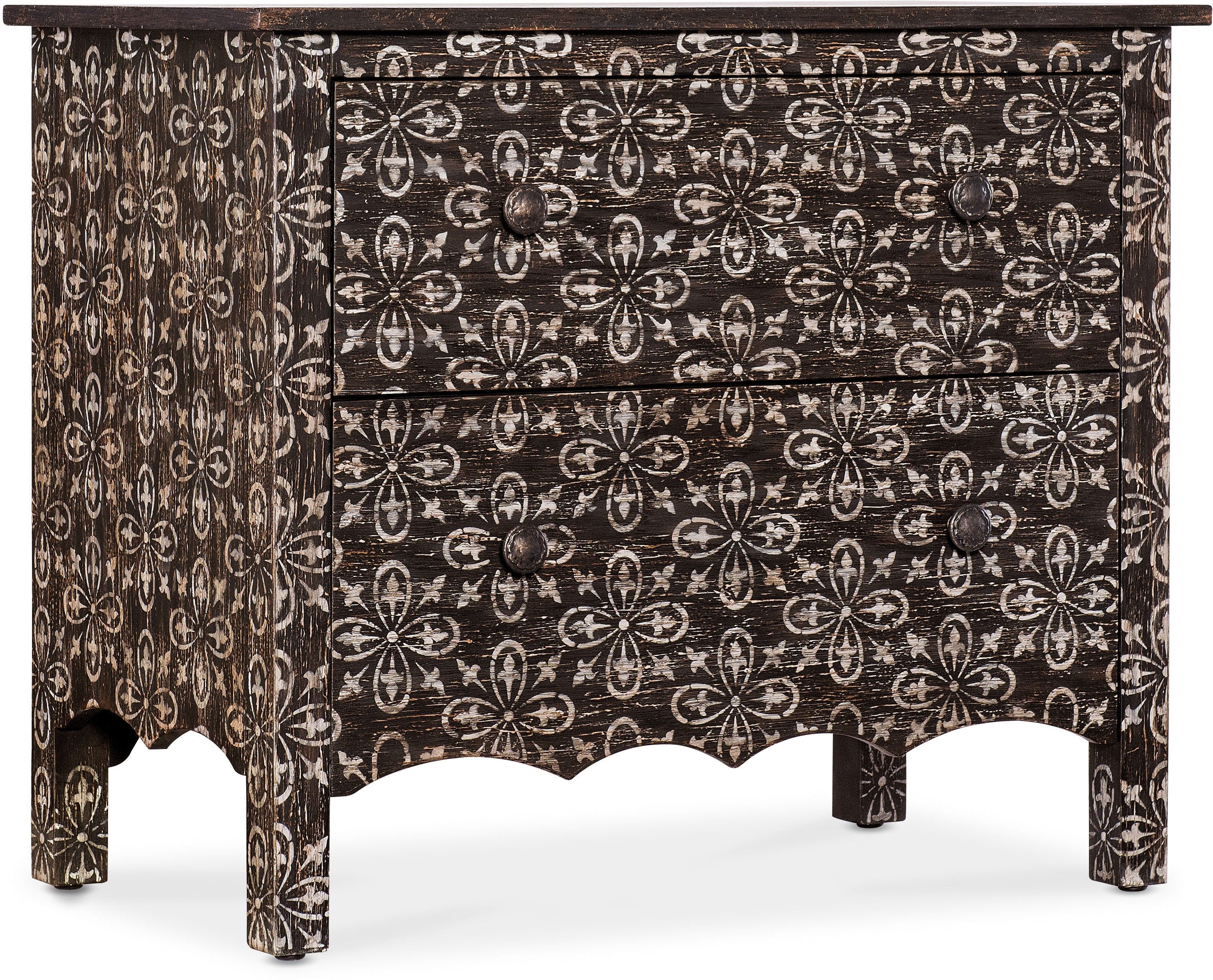 Hooker Furniture Bedroom Americana Two-Drawer Nightstand