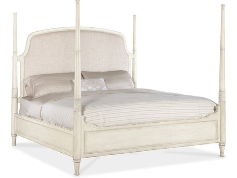 Hooker Furniture Bedroom Americana King Upholstered Poster Bed