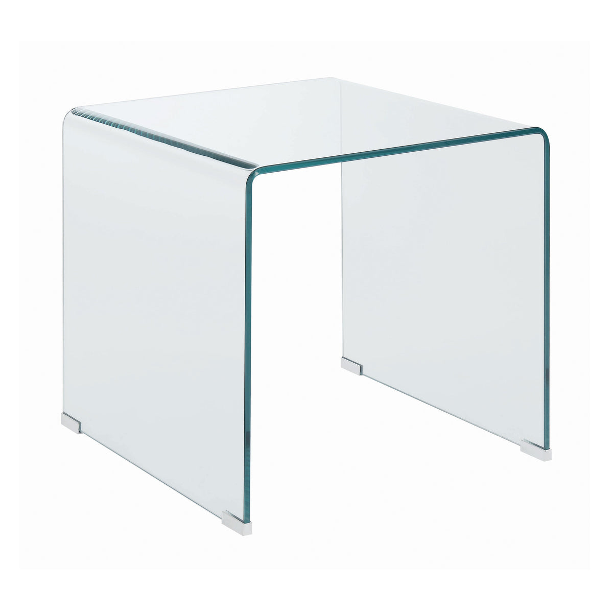 Coaster Ripley Square End Table Clear Model 705327
