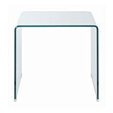 Coaster Ripley Square End Table Clear Model 705327