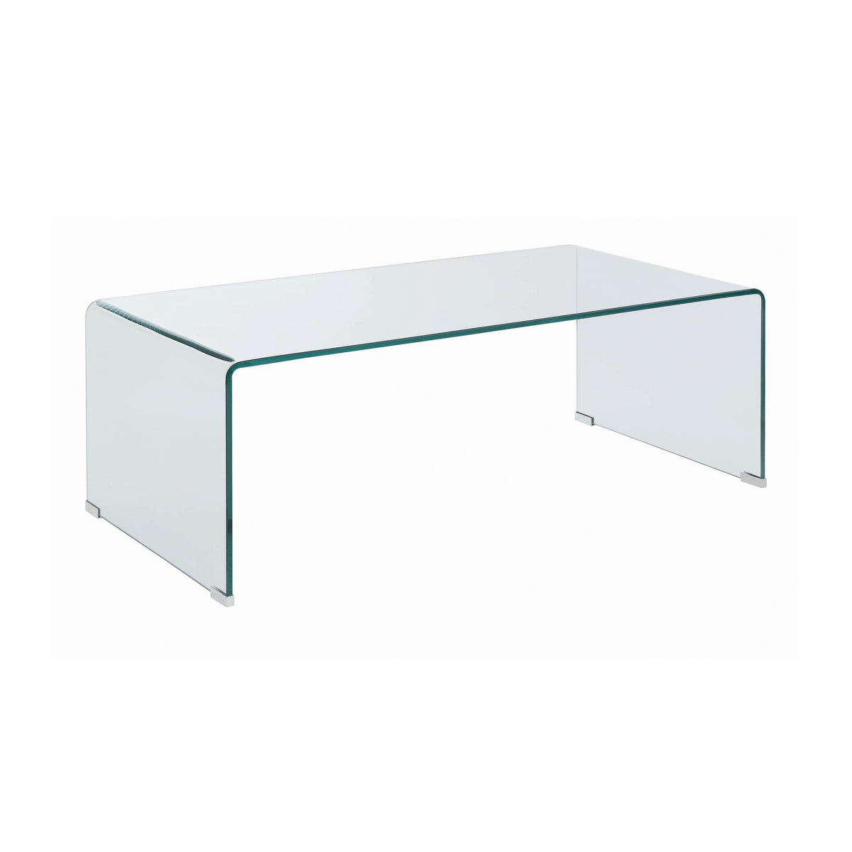 Coaster Ripley Rectangular Coffee Table Clear Model 705328