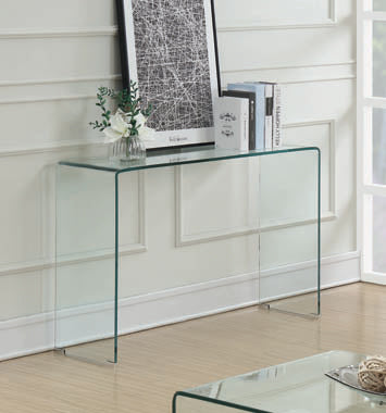 Coaster Ripley Rectangular Sofa Table Clear Model 705329
