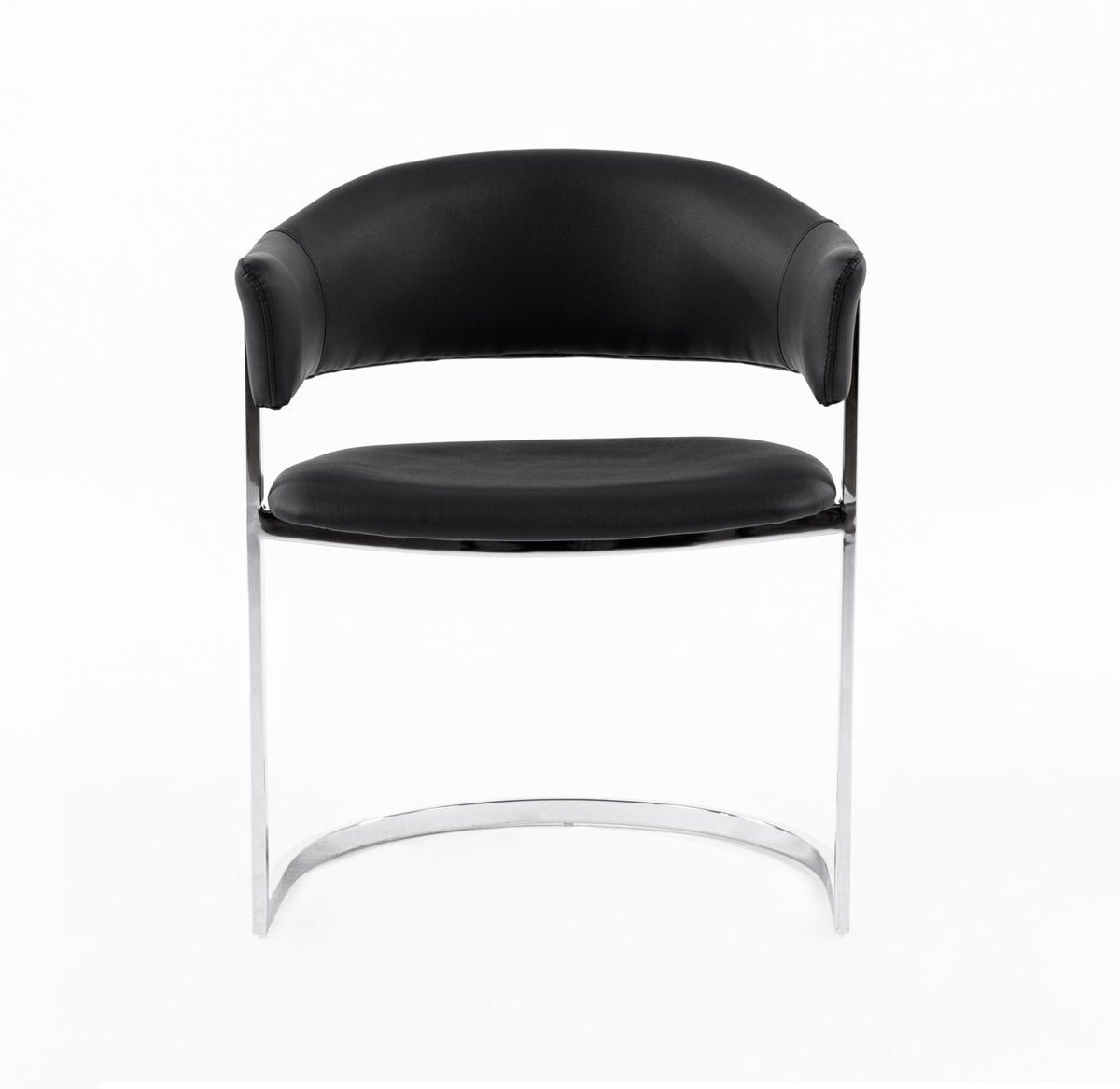 Modrest Allie Contemporary Black Leatherette Dining Chair By VIG Furniture