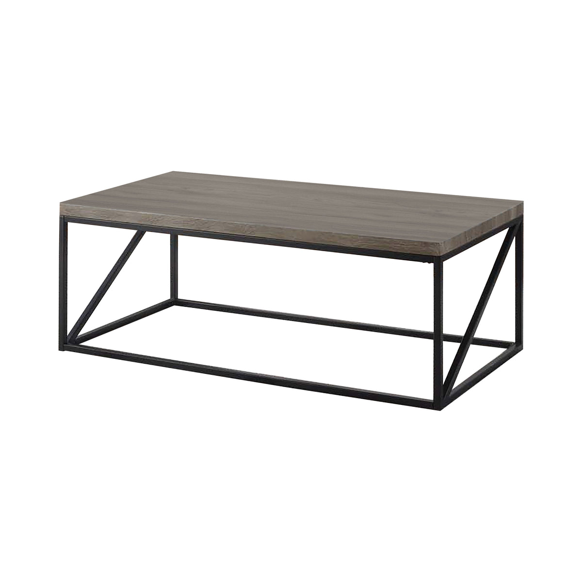 Coaster Birdie Rectangular Coffee Table Sonoma Grey Model 705618