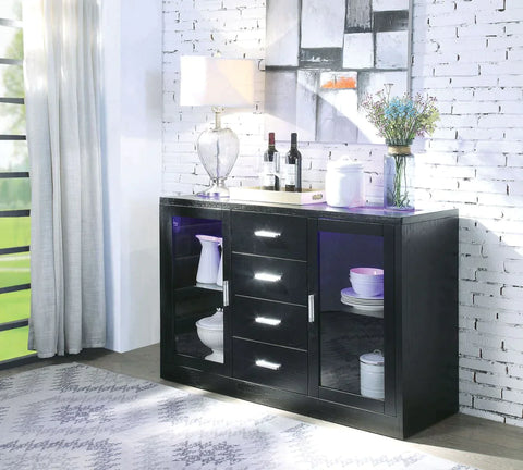 Bernice Black Server Model 70653 By ACME Furniture