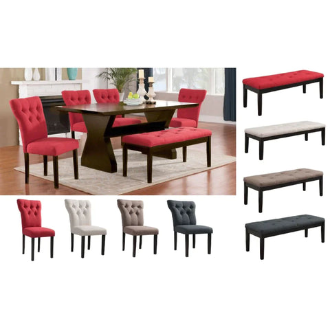 Effie Walnut Dining Table Model 71515 By ACME Furniture