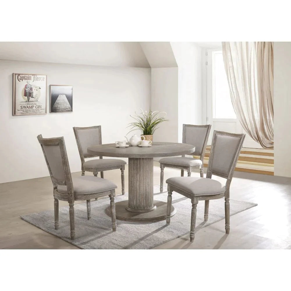 Gabrian Reclaimed Gray Dining Table Model 71725 By ACME Furniture