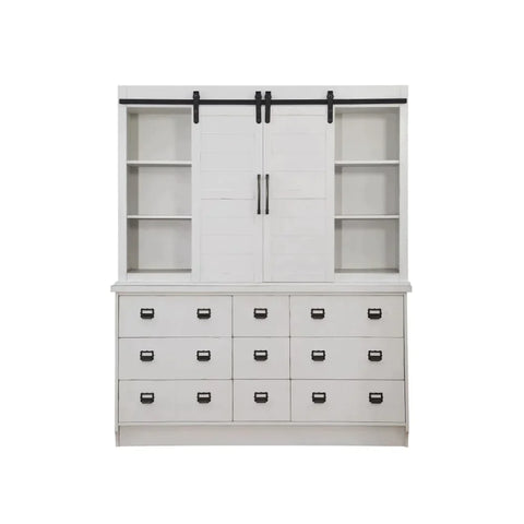 Renske Antique White Hutch & Buffet Model 71853 By ACME Furniture