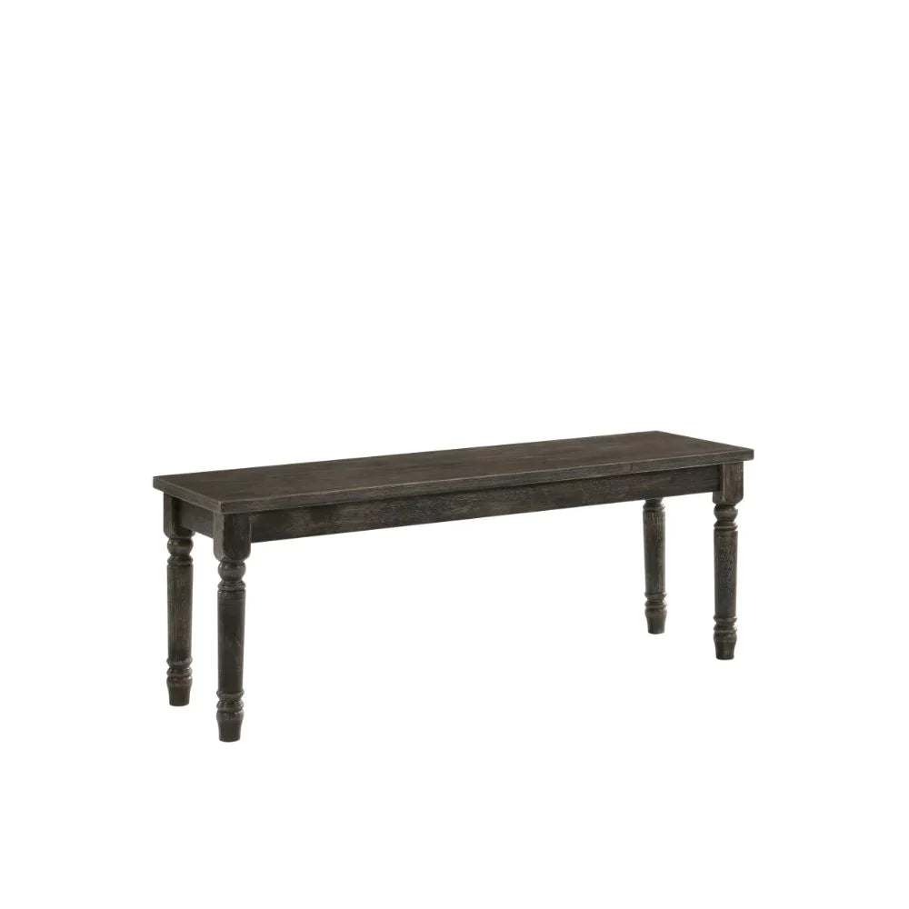 Claudia II Weathered Gray Bench Model 71883 By ACME Furniture