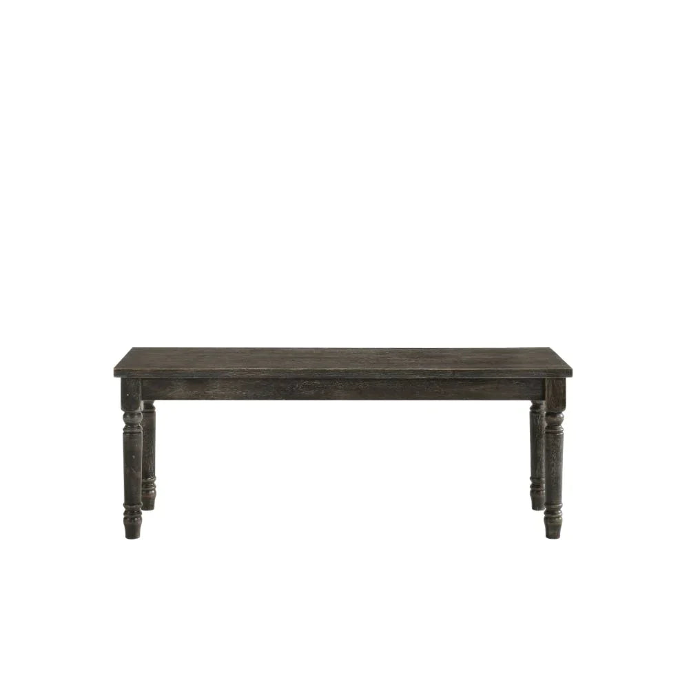 Claudia II Weathered Gray Bench Model 71883 By ACME Furniture