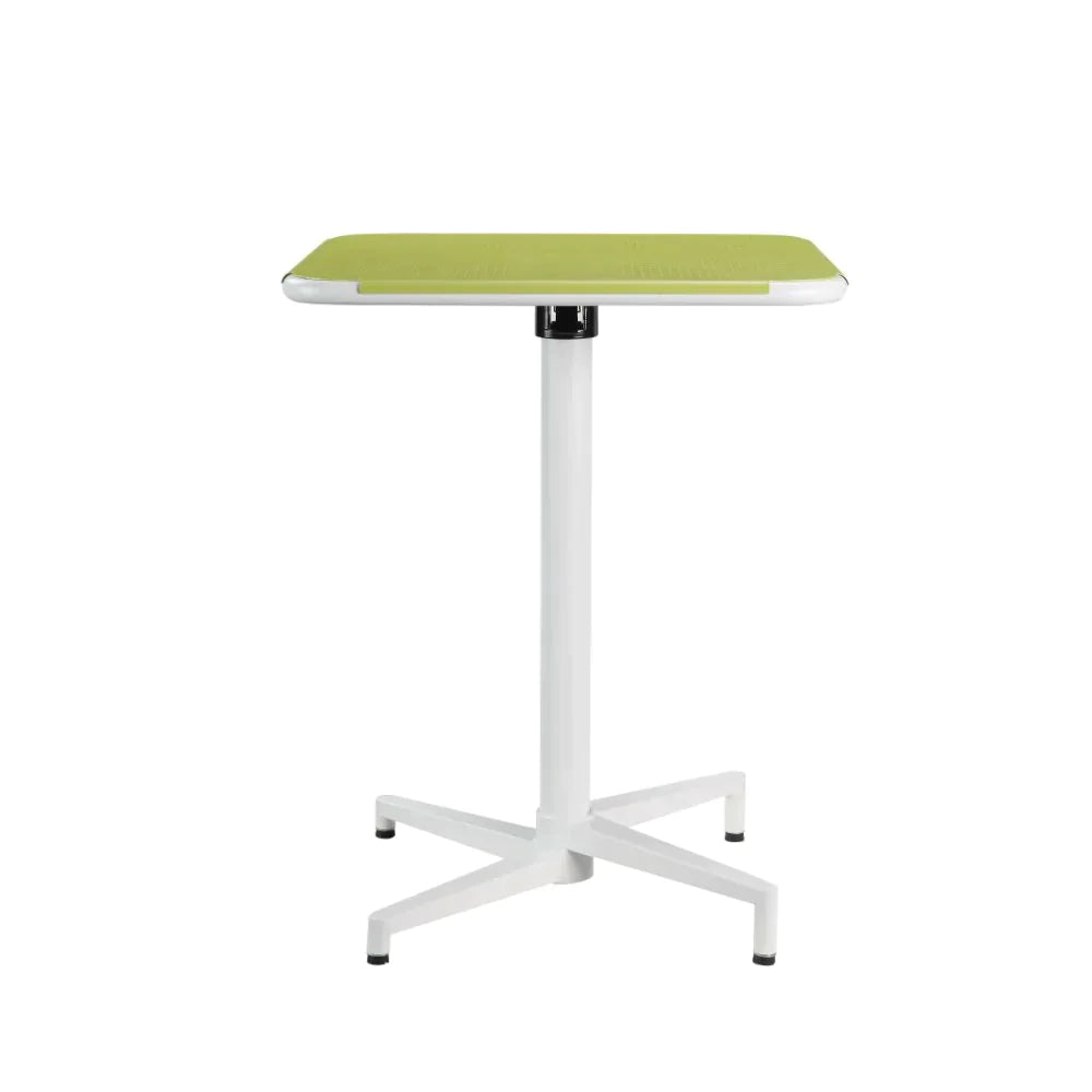 Olson Yellow & White Folding Table Model 72090 By ACME Furniture