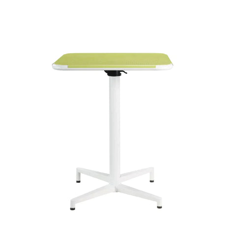 Olson Yellow & White Folding Table Model 72090 By ACME Furniture