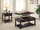 Coaster Bradford Rectangular Lift Top Coffee Table Walnut Model 721038