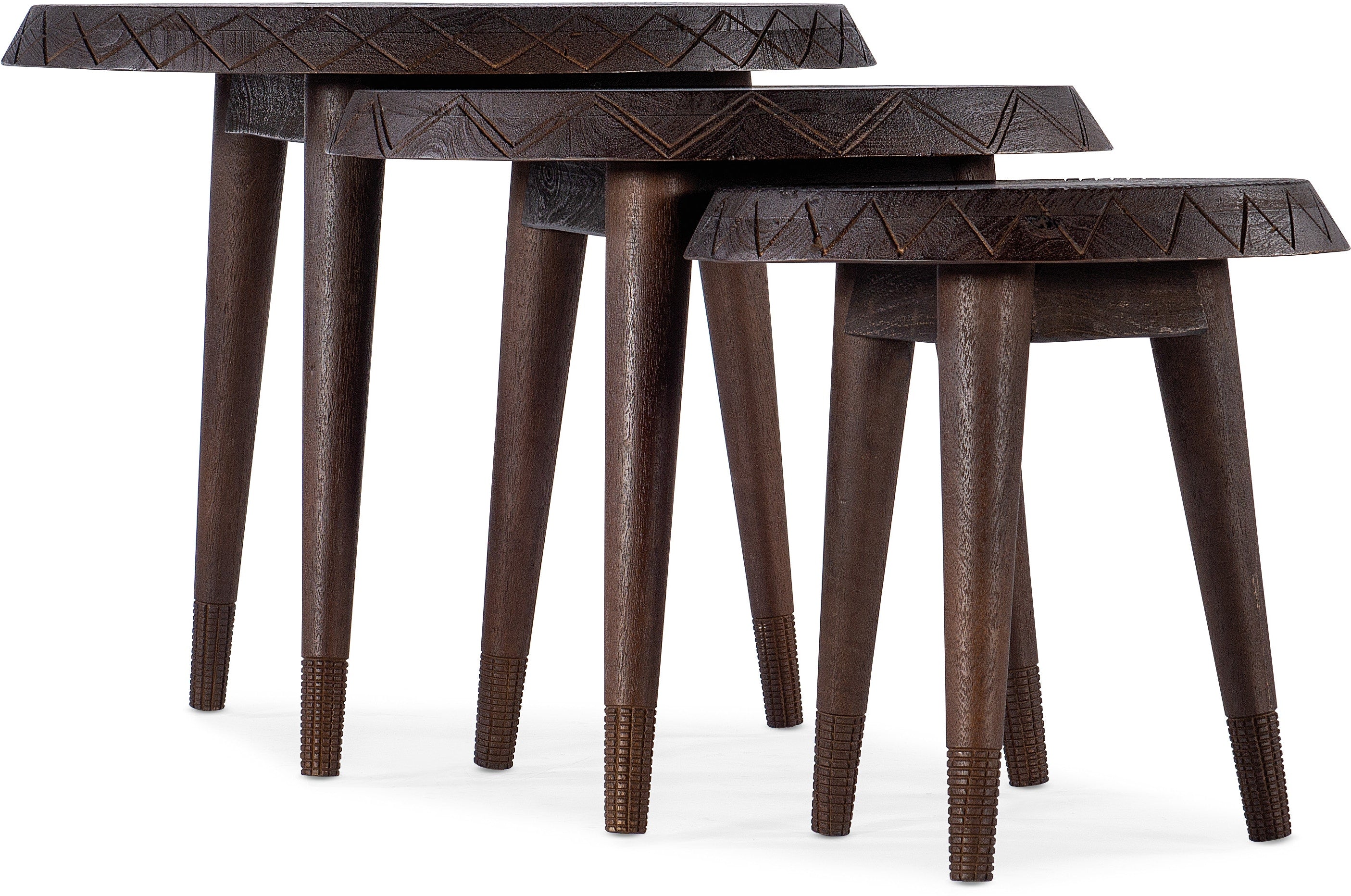 Hooker Furniture Living Room Commerce & Market Nesting Tables