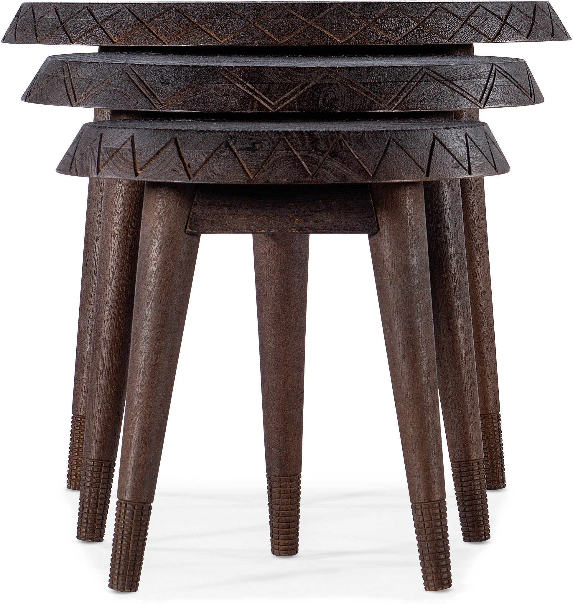 Hooker Furniture Living Room Commerce & Market Nesting Tables