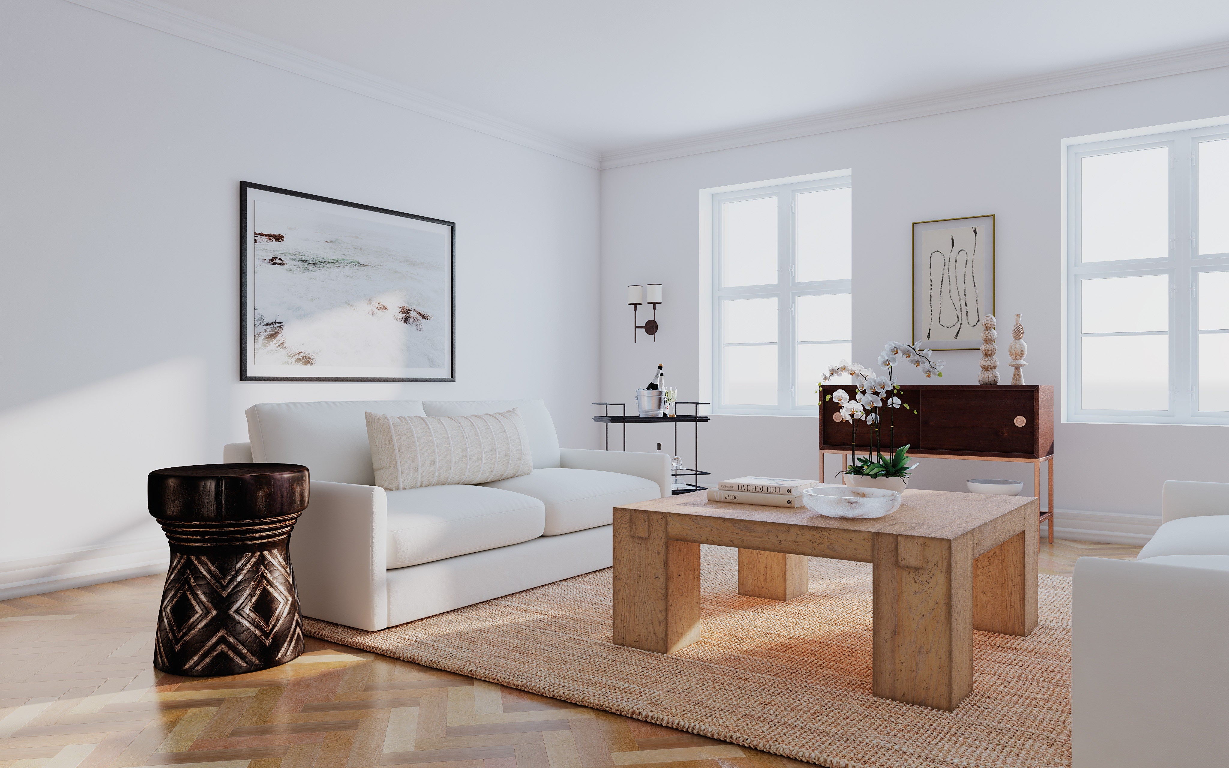 Hooker Furniture Casual Dining Commerce & Market Bar Cart