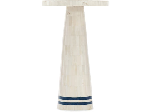 Hooker Furniture Living Room Commerce & Market Don't Be Blue Bone Spot Table