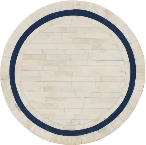 Hooker Furniture Living Room Commerce & Market Don't Be Blue Bone Spot Table