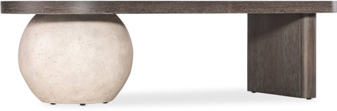 Hooker Furniture Living Room Commerce and Market Gibbons Cocktail Bench