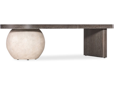 Hooker Furniture Living Room Commerce and Market Gibbons Cocktail Bench