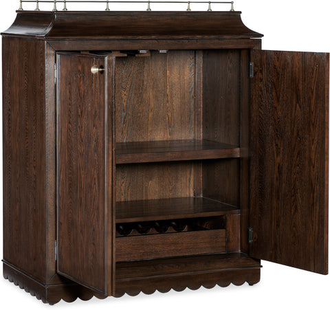 Hooker Furniture Casual Dining Commerce and Market Dukes Bar Cabinet