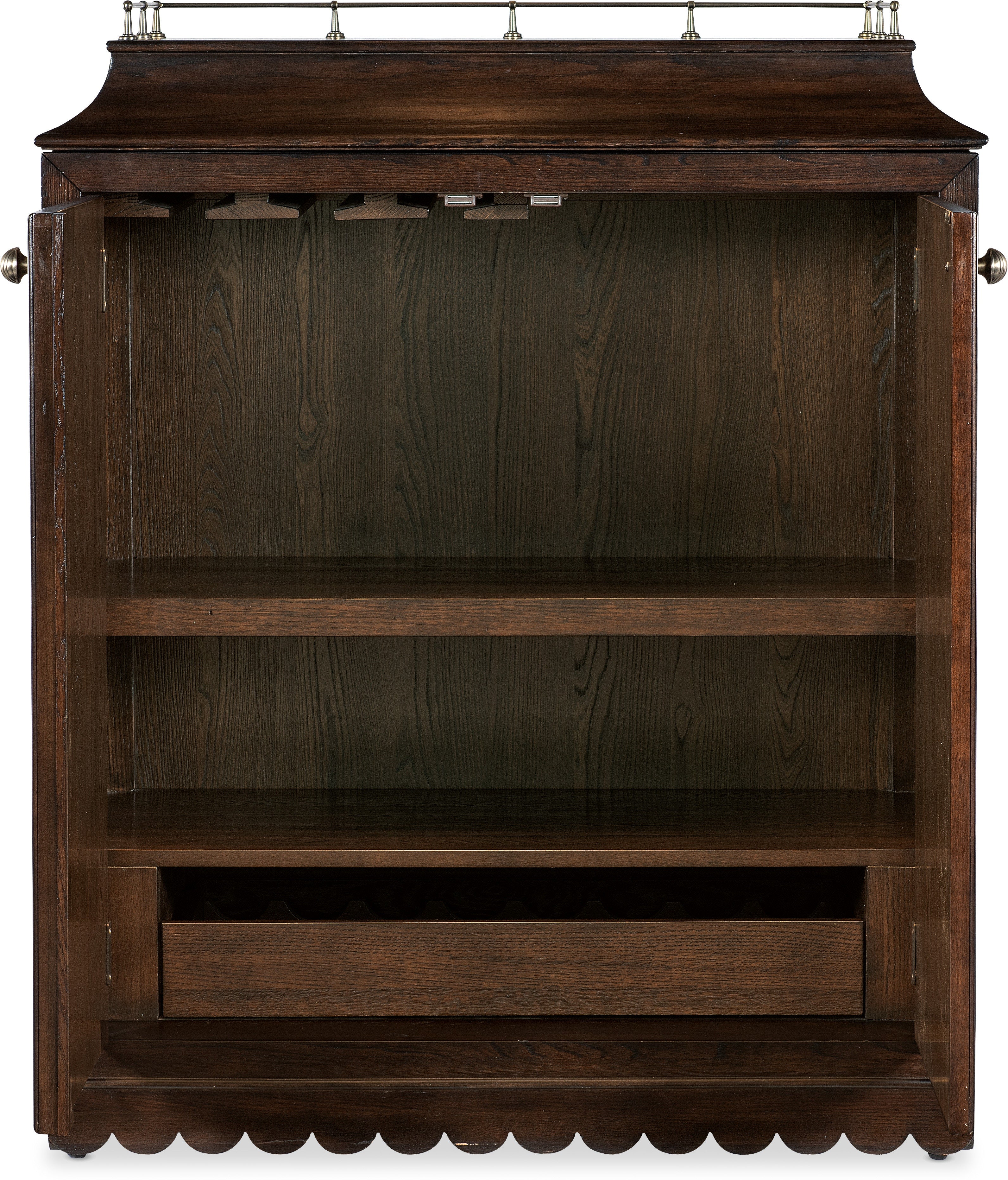 Hooker Furniture Casual Dining Commerce and Market Dukes Bar Cabinet