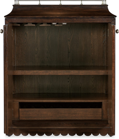 Hooker Furniture Casual Dining Commerce and Market Dukes Bar Cabinet