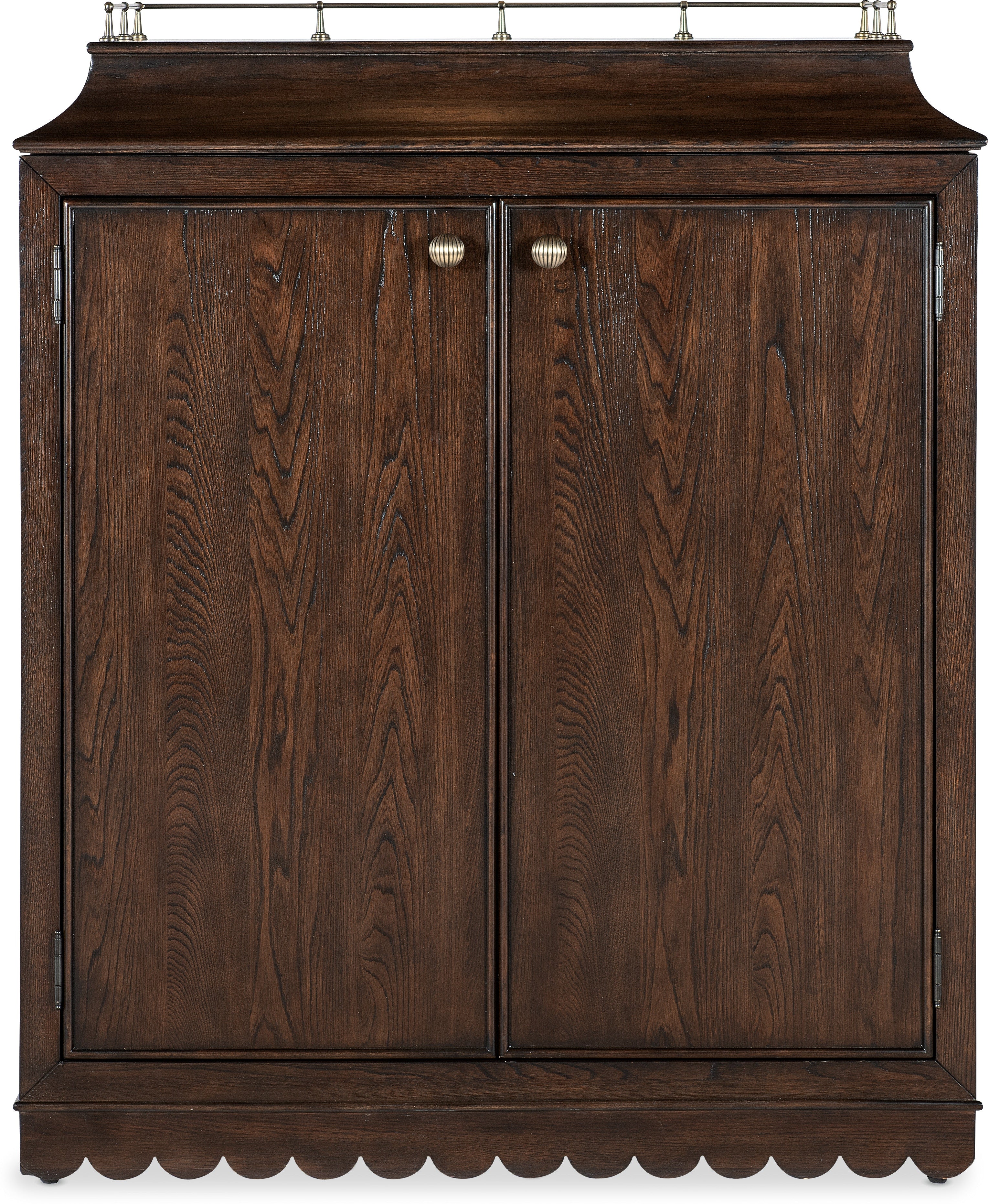 Hooker Furniture Casual Dining Commerce and Market Dukes Bar Cabinet