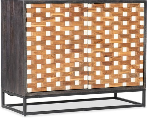 Hooker Furniture Living Room Commerce and Market Weaver 2-Door Accent Chest