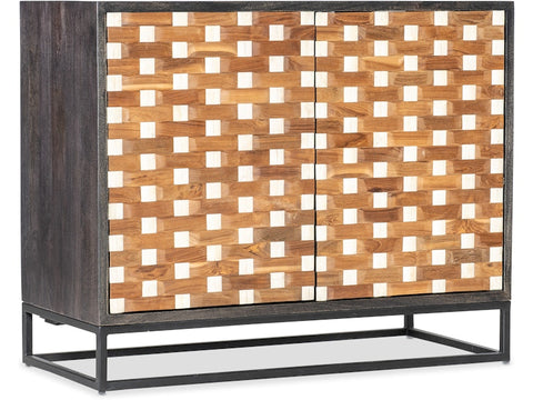 Hooker Furniture Living Room Commerce and Market Weaver 2-Door Accent Chest